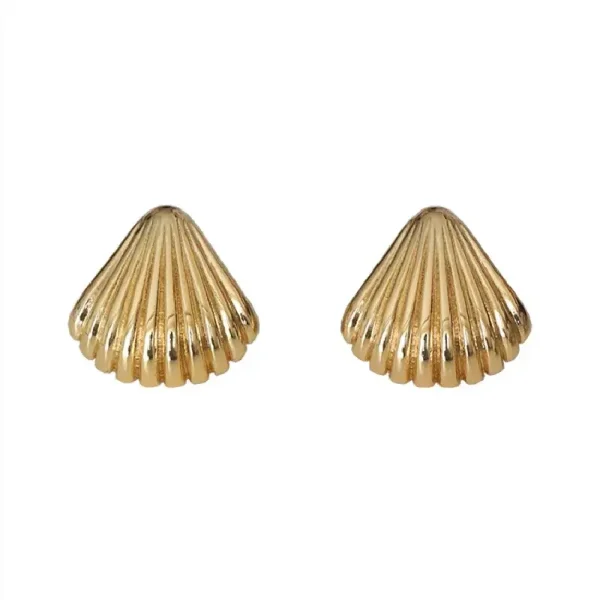 Shell Stud sırğalar - Image 4